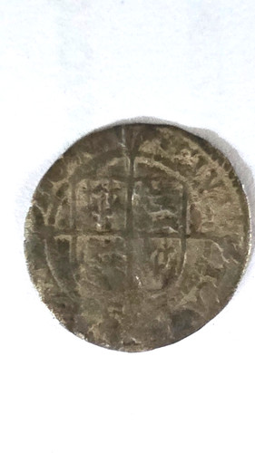 Henry viii hammered silver - hammered,