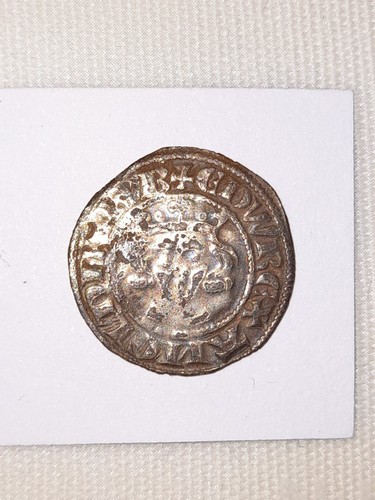 Edward hammered silver - hammered, penny