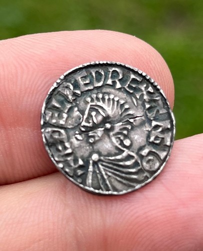 Aethelred 2nd silver - silver, penny
