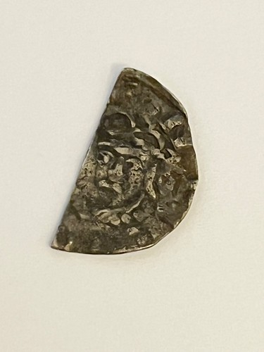 Lovely silver hammered half - silver,