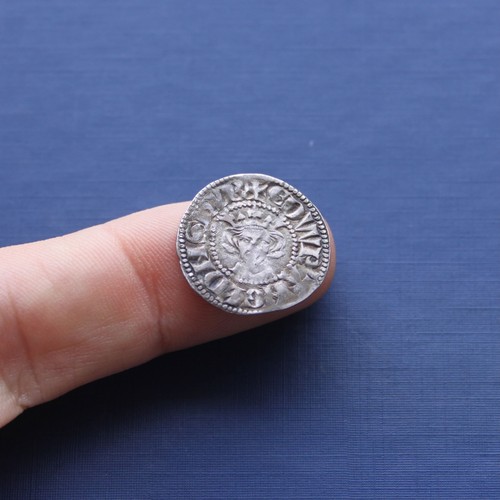 Hammered silver coin - hammered,