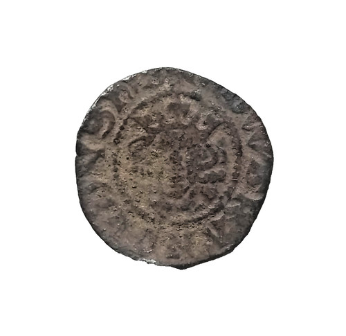 Medieval hammered silver long - medieval,