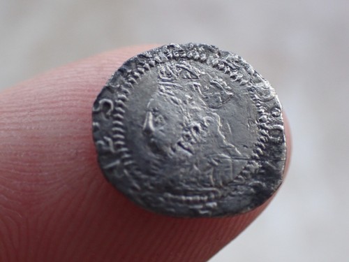 Elizabeth 1st penny silver - 1st,