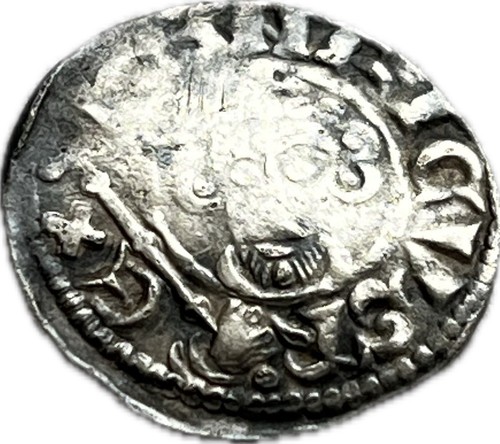 King john hammered penny york - john,