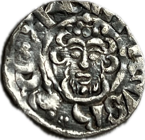 King john hammered penny - king,
