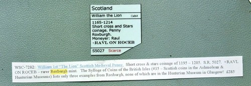 X631 william 1st hammered - x631:,