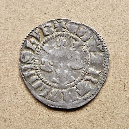 Medieval silver penny king - medieval, of