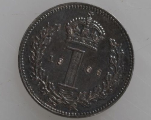 1906 edward vii silver maundy - vii,