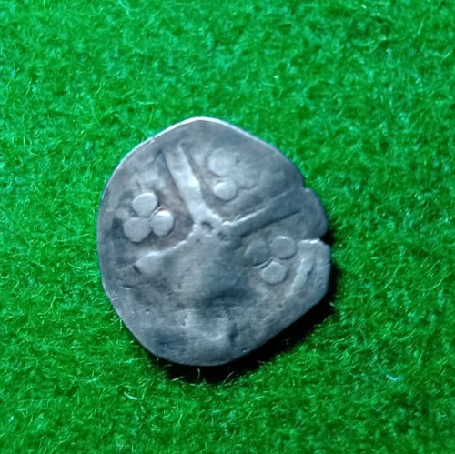 Edward silver hammered penny - silver,