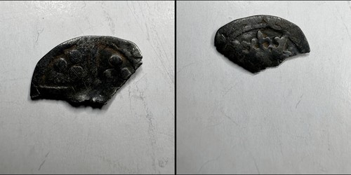 Medieval english silver penny - medieval,
