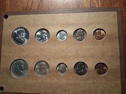 1958 gem unciculated mint - 1958,