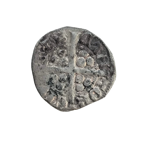 Medieval silver hammered coin - silver,