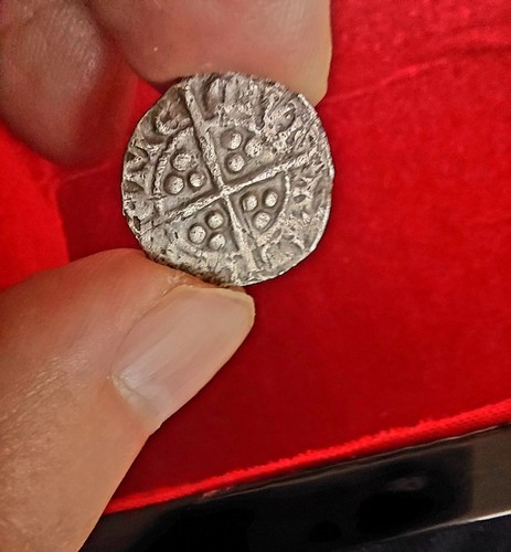 Edward 1st silver penny - edward,