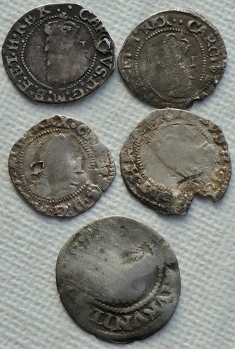Group silver stuart coins of - group,