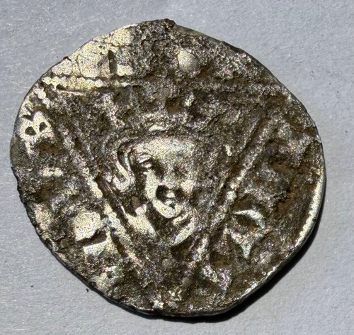 Edward irish silver penny - edward,