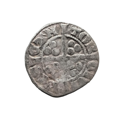 Medieval silver hammered coin - silver,